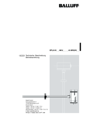 Balluff BTL5-S1 Serie Manual De Instrucciones