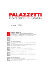 Palazzetti ASIA 80 Datos Técnicos