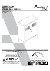 Ameriwood HOME 7215814COM Manual Del Usuario