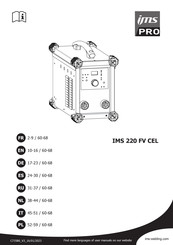 ims PRO IMS 220 FV Manual Del Usuario