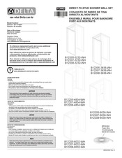 Delta B12208-4834-WH Manual Del Usuario