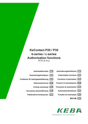 Keba b-serie Manual