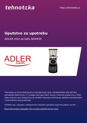 Adler europe AD 4450 Manual De Uso