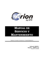 ATR ARION XS Manual De Servicio Y Mantenimiento