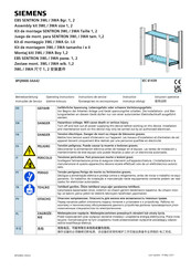 Siemens 8PQ9800-3AA42 Instructivo