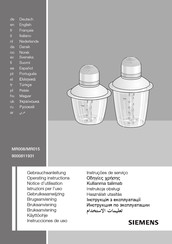 Siemens MR008 Instrucciones De Uso