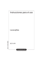 Kuppersbusch IGV 699 Instrucciones Para El Uso