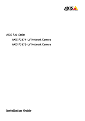 Axis P3375-LV Guia De Instalacion