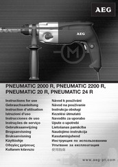 AEG PNEUMATIC 24 R Instrucciones De Uso