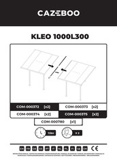 CAZEBOO COM-000375 Manual De Montaje