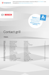 Bosch TFB4402V Instrucciones De Uso