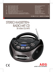 AEG SR 4366 CD/MP3 Instrucciones De Servicio