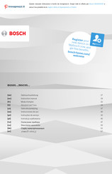 Bosch BGS05X240 Instrucciones De Uso