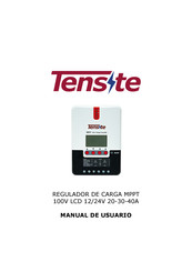 Tensite MPPT 100V 30A Manual De Usuario