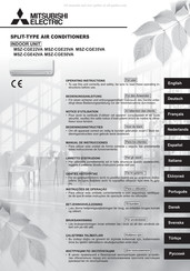 Mitsubishi Electric MSZ-CGE22VA Manual De Instrucciones