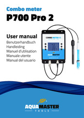 AquaMaster Tools P700 Pro 2 Manual Del Usuario