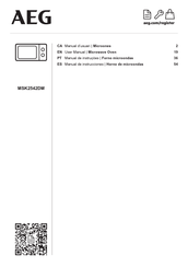 Aeg MSK2542DM Manual De Instrucciones