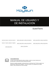 Kaysun KPCA-160 DTR13 Manual De Usuario Y De Instalación