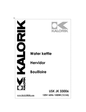 Kalorik USK JK 33006 Manual De Instrucciones