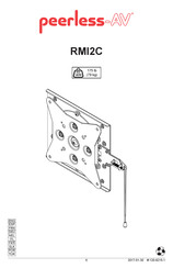 peerless-AV RMI2C Instrucciones De Montaje