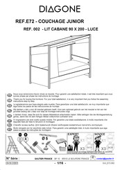 Diagone LUCE 002 Instrucciones De Montaje