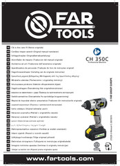 Far Tools CH 350C Traducción Del Manual Original