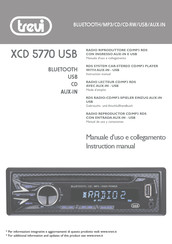 Trevi XCD 5770 USB Manual De Uso Y Conexiones