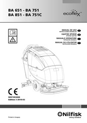 Nilfisk ECOFLEX BA 651 Manual De Uso
