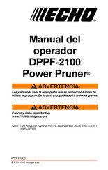 Echo Power Pruner DPPF-2100 Manual Del Operador