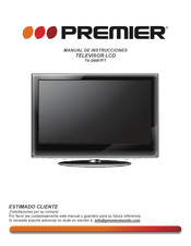 Premier TV-2456TFT Manual De Instrucciones