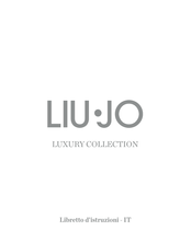 LIU JO LUXURY SWLJ-E Manual De Instrucciones