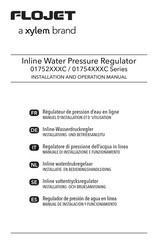 Xylem Flojet 01752 Serie Manual De Instalación Y Funcionamiento