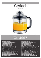 Gerlach GL 4007 Manual De Uso