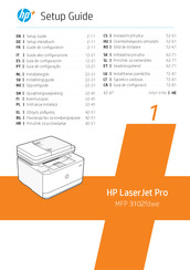 HP LaserJet Pro MFP 3102fdwe Guía De Configuración