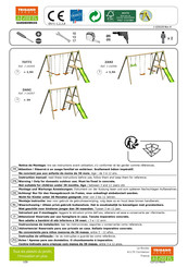 Trigano Jardin TUTTI J-16595 Instrucciones De Instalación