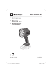 EINHELL TE-CL 18/2500 LiAC Manual De Instrucciones