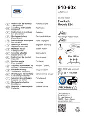 CRUZ Evo Rack Module E34 910-60 Serie Instrucción De Montaje
