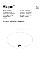 Alape SB.K450.GS Instrucciones De Montaje