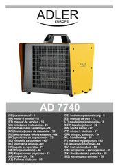 Adler europe AD 7740 Manual De Uso