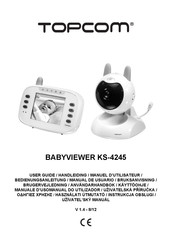 Topcom BABYVIEWER KS-4245 Manual Del Usuario