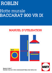 ROBLIN BACCARAT 900 VR IX Manual De Empleo E Instalación