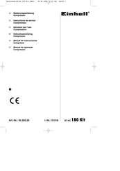 EINHELL BT-AC 180 Kit Manual De Instrucciones