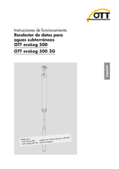 OTT Ecolog 500 3G Instrucciones De Funcionamiento