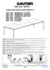 Gautier P10 Instrucciones De Montaje