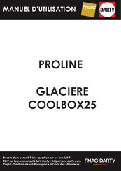 Proline COOLBOX25 Manual Del Usuario