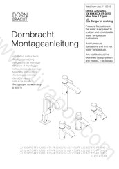 Dornbracht 33 600 670-FF Instrucciones De Montaje