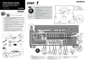 Onkyo TX-RZ50 Guía De Configuración Inicial