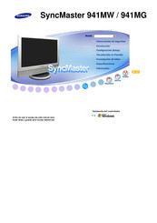 Samsung SyncMaster 941MW Manual Del Usuario