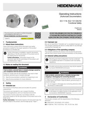 HEIDENHAIN ECI 1119 Instrucciones De Uso