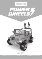 Fisher-Price Power Wheels HNB55 Manual Del Usuario